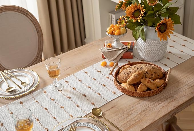 Caflife Boho Table Runner 90 Inchs Long - Image 4