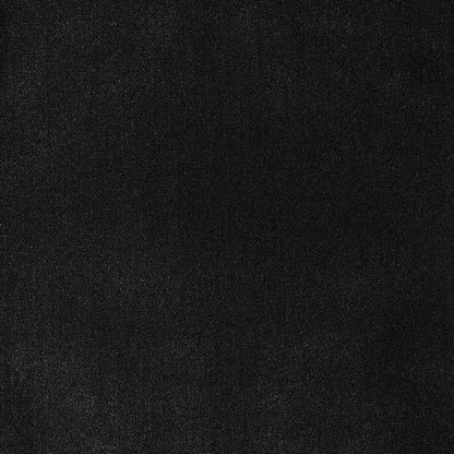 Linen Textured Border Table Runner, 14 x 90 Inch Black | Mitered Corner Design - Image 6