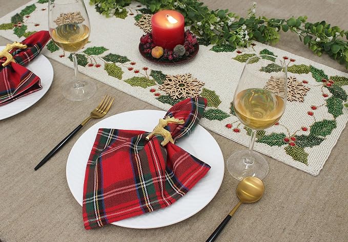 COTTON CRAFT Christmas Napkin Rings - Image 9