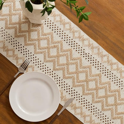 Baccessor Boho Macrame Table Runner - Image 5