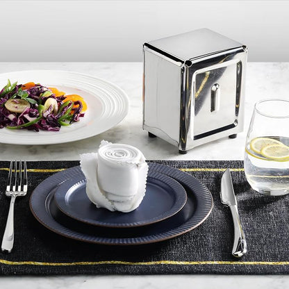 New Star Foodservice 24043 Stainless Steel Short Napkin Dispenser, 3.875 by - Image 3