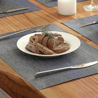Leetaltree Denim Blue Placemats Set of 12 - Image 8