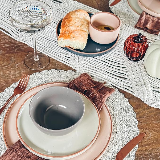 Mora Ceramic Small Dessert Bowls - 16oz - Image 8