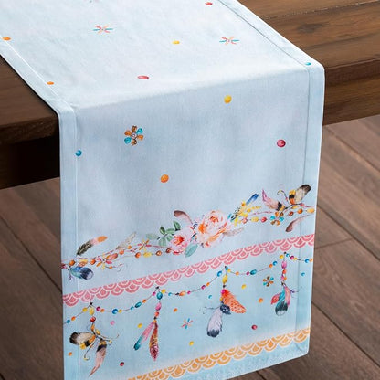Maison d' Hermine Table Runner 100% Cotton 14.50" x 108" | Table Runners 108 - Image 9