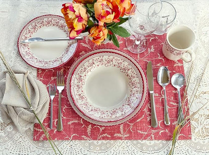 24-Piece Porcelain Dinnerware Set - Image 6