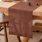 Boho Fall Table Runner Crochet for Home Kitchen Decor 13x72 Inch | 72 Inch Long by FEXIA