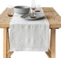 Over&Back 18x90 Washed 100% Linen Table Runner by overback