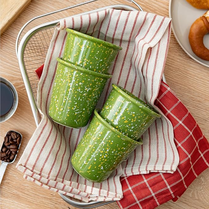 Coffee Cups 10oz Set of 4, Coffee Mugs - Image 6