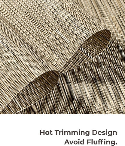 Leetaltree Light Brown Placemats Set of 24 - Image 3