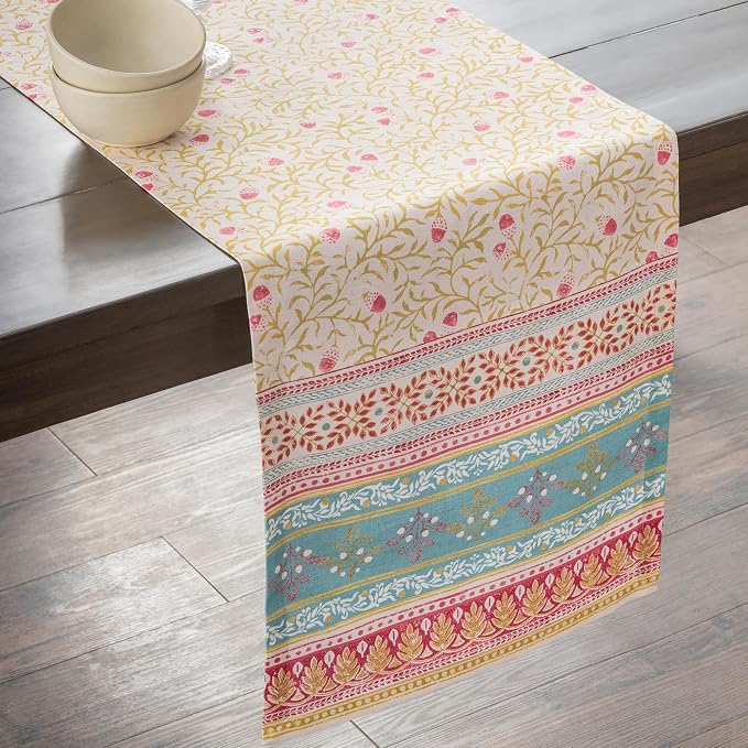 Maison d' Hermine Table Runner 100% Cotton 14.50" x 108" | Table Runners 108 - Image 9