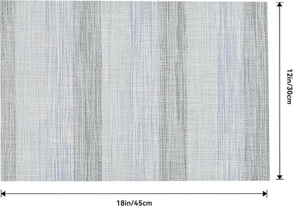 Leetaltree LightSteel Blue Placemats Set of 8 - Image 9