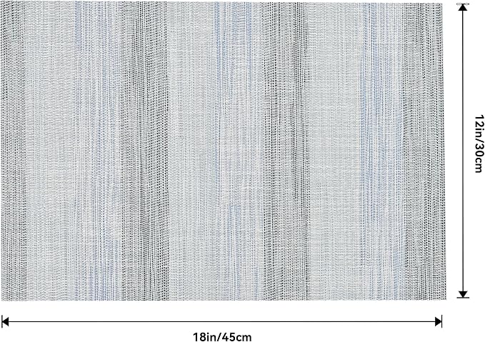 Leetaltree LightSteel Blue Placemats Set of 4 - Image 9
