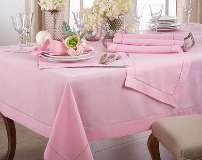 SARO LIFESTYLE Hemstitched Border Dinner Napkin - Image 6