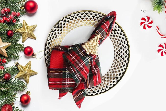 COTTON CRAFT Christmas Tree Napkin Rings - Image 7
