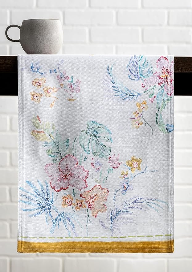 Maison d' Hermine Table Runner 100% Cotton 14.50" x 72" | Table Runners 72 - Image 9