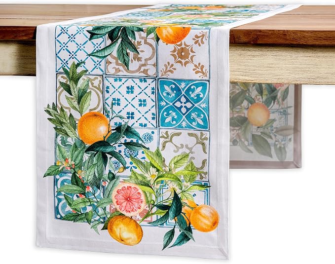 Maison d' Hermine Table Runner 100% Cotton 14.50" x 72" | Table Runners 72 by MaisondHermine