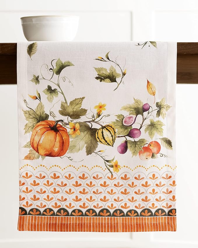 Maison d' Hermine Table Runner 100% Cotton 14.50" x 72" | Table Runners 72 - Image 8