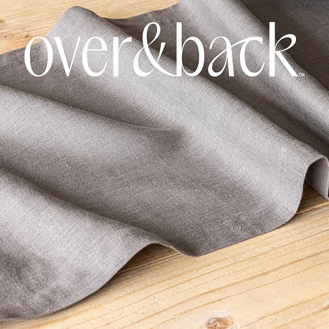 Over&Back 18x108 Washed 100% Linen Table Runner - Image 6