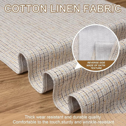 Woven Table Runner 48 Inch, Boho Farmhouse Dresser Runner - Image 2