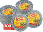Glad Disposable Paper Bowls With Blue Mosaic Design, 16 Ounces, Soak Proof, Cut-proof, Microwaveable, 300 Count