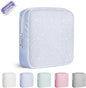 Period Bag for Teen Girls, Canvas Sanitary Napkin Storage Bag by PlaytotheExtreme