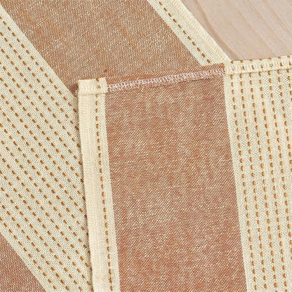 Artoid Mode Caramel Farmhouse Rustic Fall Table Runner, Seasonal Macrame Fabric - Image 7
