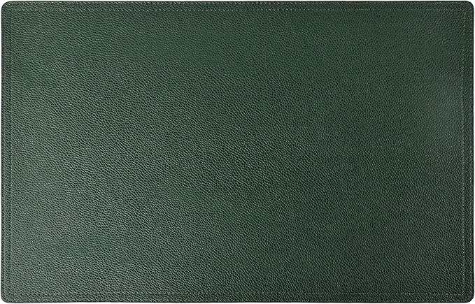 Set of 8 Faux Leather Placemats, PU Table Mats, Waterproof, Stain Resistant, Heat Resistant, Easy to Clean for Kitchen Dining Table,Conference Table