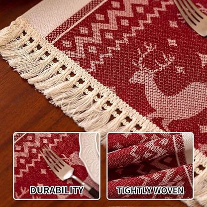 Placemats Set of 4, Elk Placemat - Image 3