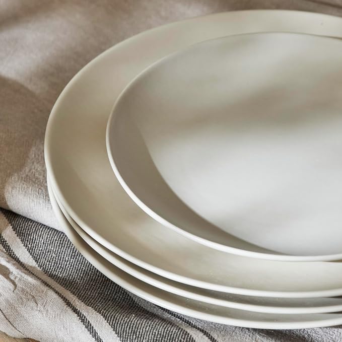Porto by Stone Lain Semplice 12-Piece Premium Kitchen & Dining Dinnerware Set - Image 2