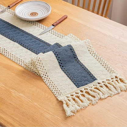 Cotton Farmhouse Table Runner - Image 4