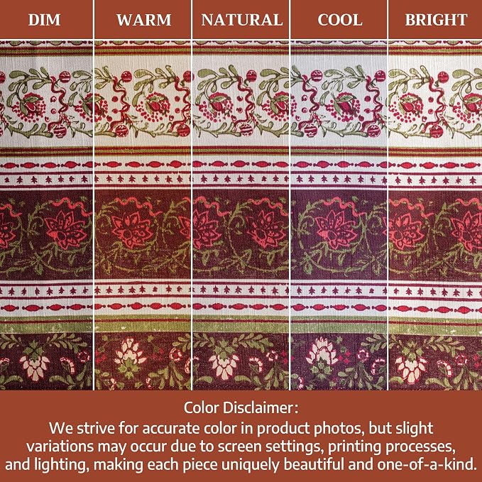 Maison d' Hermine Table Runner 100% Cotton 14.50" x 108" | Table Runners 108 - Image 6