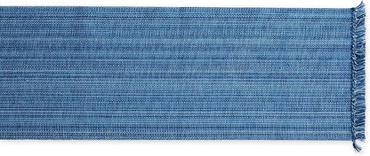 DII Variegated Tabletop Collection, Table Runner, Nautical Blue - Image 2