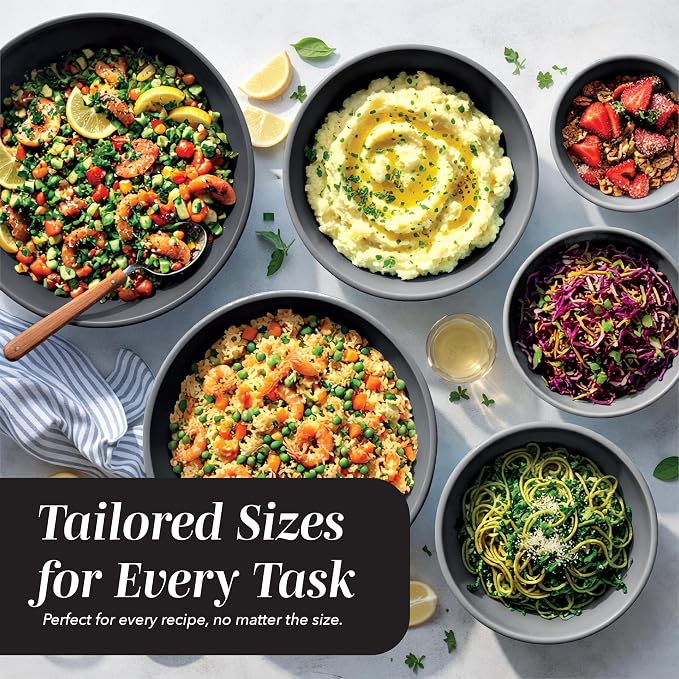 COOK WITH COLOR Mixing Bowls with Lids - Image 5
