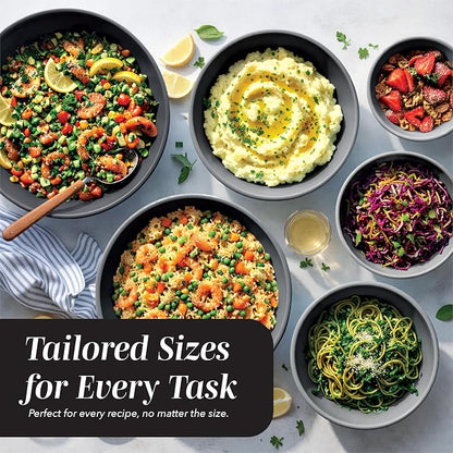 COOK WITH COLOR Mixing Bowls with Lids - Image 5
