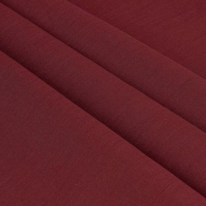 D'Moksha Homes Dark Red Linen Tablecloth 60 x 120 Inch - 100% Pure Linen Hemstitch Tablecloth for Rectangle Tables - Classic Hemstitch, Machine Washable Table Cloth for Valentines, Spring