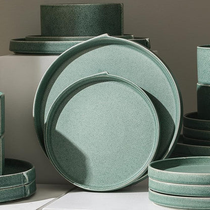 Stone Lain Bao 4-Piece Dinner Plate Set Stoneware - Image 7