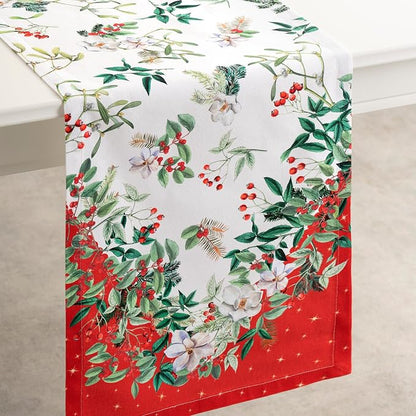 Maison d' Hermine Table Runner 100% Cotton 14.50" x 72" | Table Runners 72 - Image 9