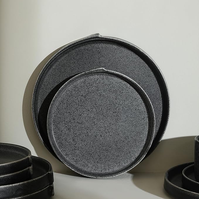 Stone Lain Bao 4-Piece Dinner Plate Set Stoneware - Image 5