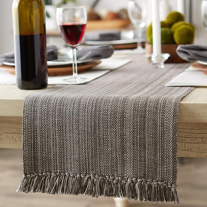DII Variegated Tabletop Collection, Table Runner3x108 - Image 3