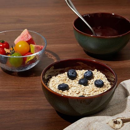 5.5" Cereal Bowls & Dessert Bowls Set of 6-22 Oz Small Bowls - Image 5