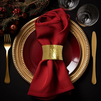 COTTON CRAFT Gold Napkin Rings - Image 5
