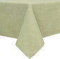 Hiasan Faux Linen Square Tablecloth - Wrinkle and Stain Resistant Washable Table Cloth for Kitchen Dining Room Holiday Table Cover for Dinner, Green, 70 x 70 Inch