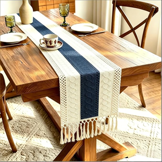 Boho Table Runner for Home Decor - Image 5
