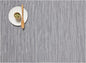 Chilewich Bamboo Placemats Set of 4 - Woven Rectangle Placemats - Reusable, Stain-Resistant, Indoor/Outdoor Tabletop Protection - 19" x 14" - Fog