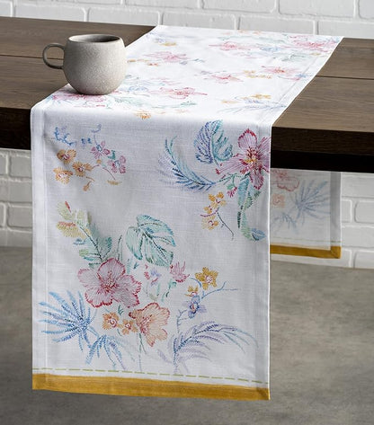Maison d' Hermine Table Runner 100% Cotton 14.50" x 72" | Table Runners 72 - Image 8