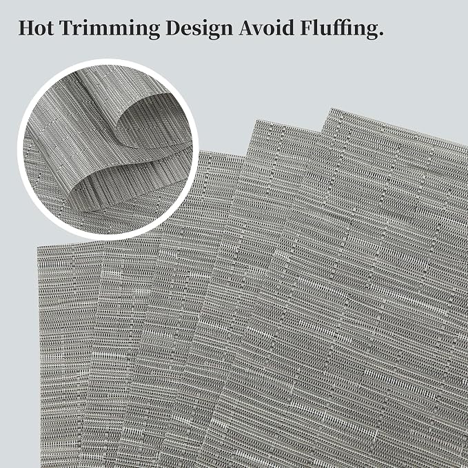 Leetaltree Silver Placemats Set of 12 - Image 3