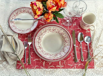 30-Piece Porcelain Dinnerware Set - Image 6