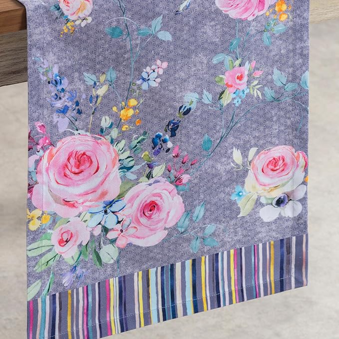 Maison d' Hermine Table Runner 100% Cotton 14.50" x 72" | Table Runners 72 - Image 9