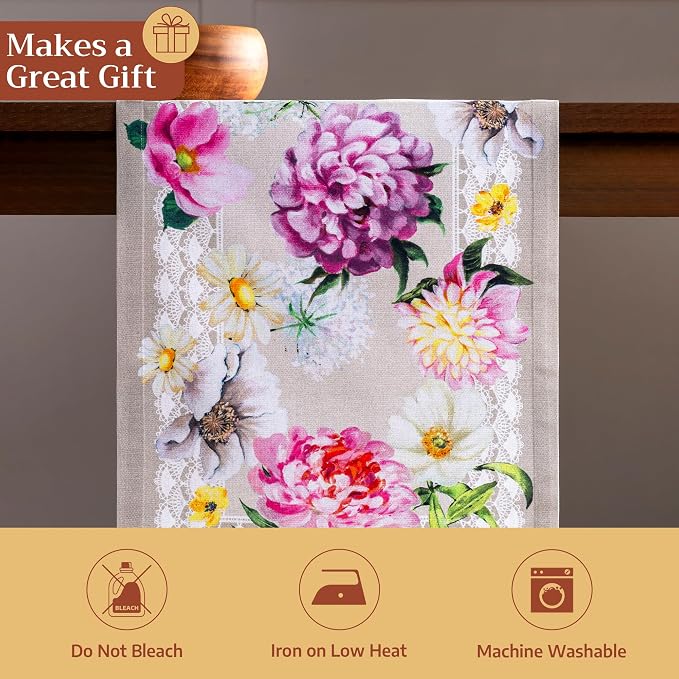 Maison d' Hermine Table Runner 100% Cotton 14.50" x 108" | Table Runners 108 - Image 5