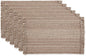 DII Variegated Tabletop Collection, Placemat Set, 6 Piece by DII